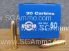 50 Round Box - 30 Cal Carbine 110 Grain Jacketed Soft Point Prvi Partizan Ammo - PP30S